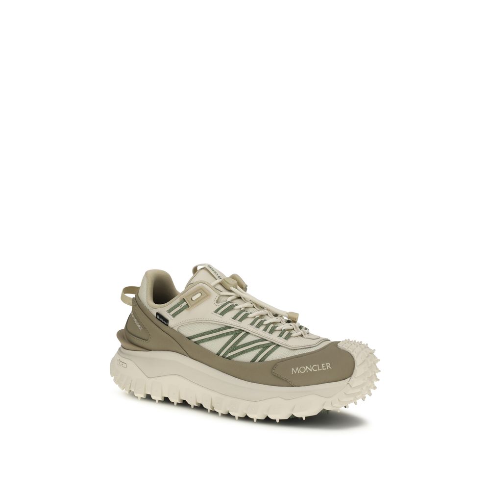 Moncler beige polyamide sneakers for sporting activities-2