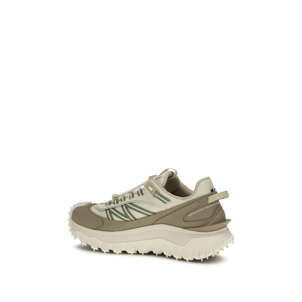 Moncler beige polyamide sneakers for sporting activities-3