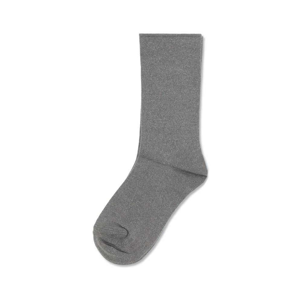 Brunello Cucinelli Graue Seidensocken-1