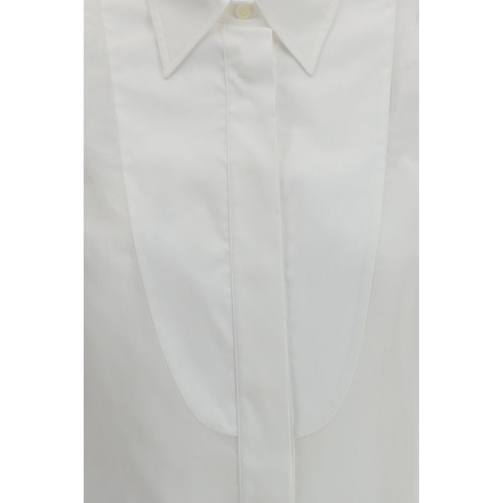 Brunello Cucinelli White Cotton Blouse-3