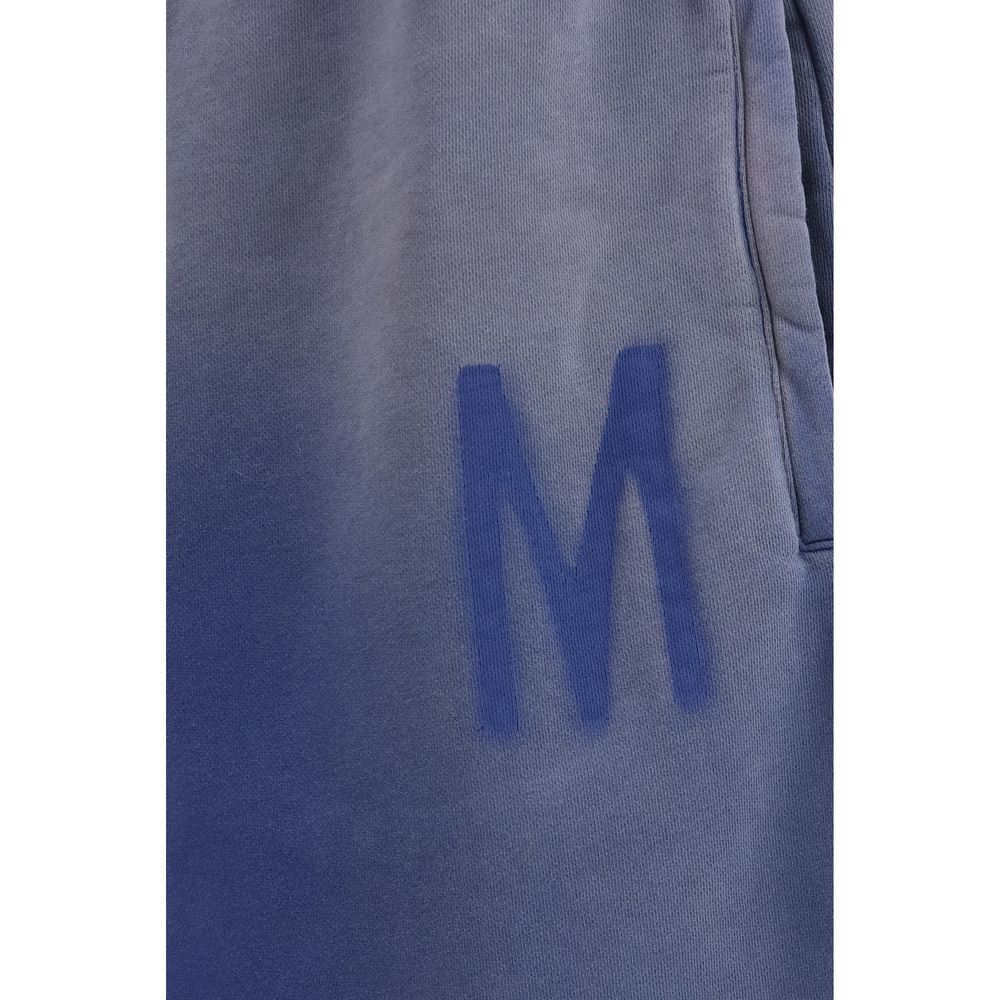Moschino Blaue Baumwoll-Bermudashorts-3