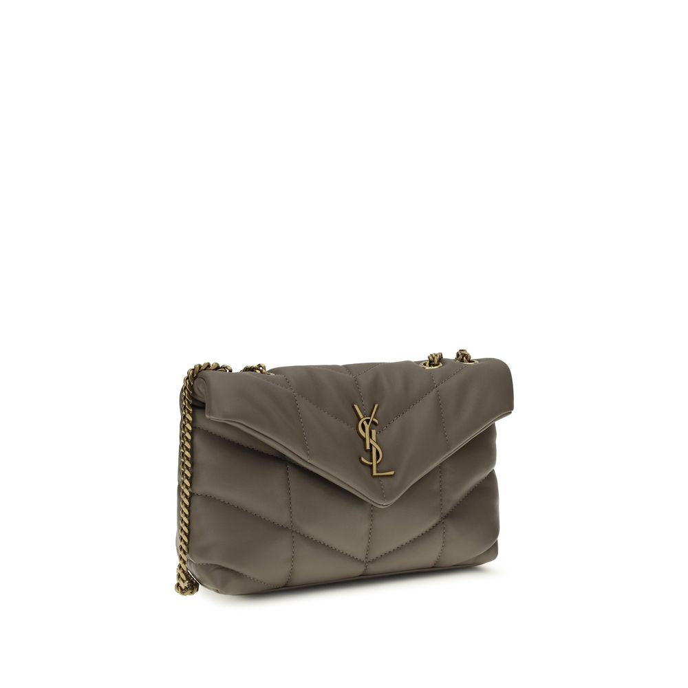 Saint Laurent Graue Lammleder Schultertasche Ovis Aries Aries-2