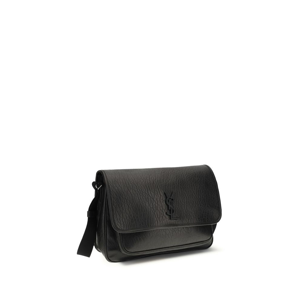 Saint Laurent Black Calfskin Bos Taurus Wallet-2