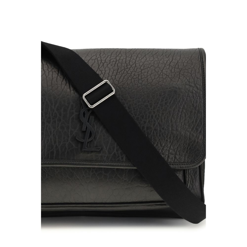 Saint Laurent Black Calfskin Bos Taurus Wallet-4