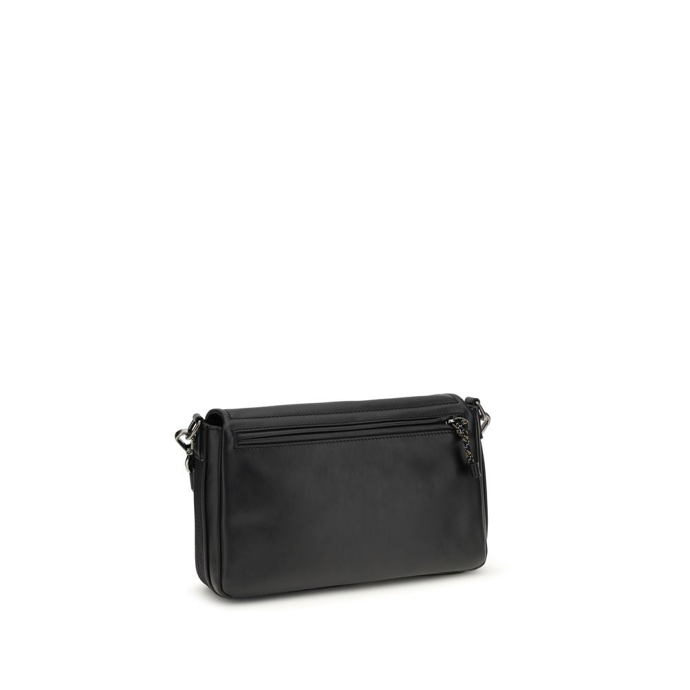 Fendi Black Bos Taurus Calfskin Shoulder Bag-3