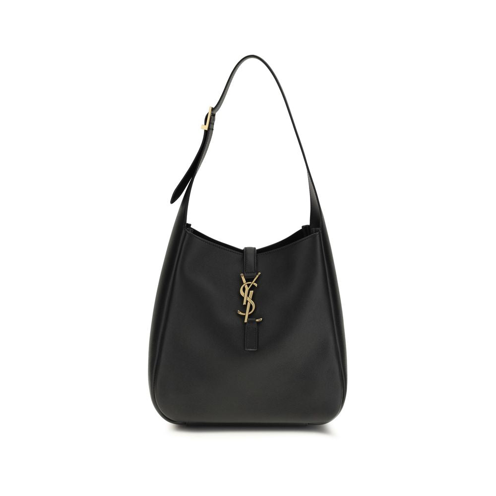 Saint Laurent Black Bos Taurus Calfskin Shoulder Bag-1