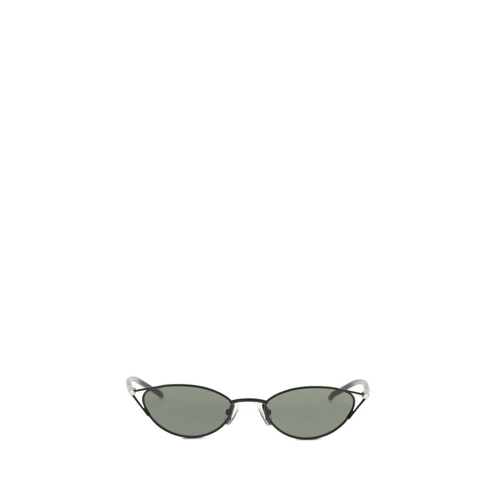 Alexander McQueen Schwarze Sonnenbrille aus Metall