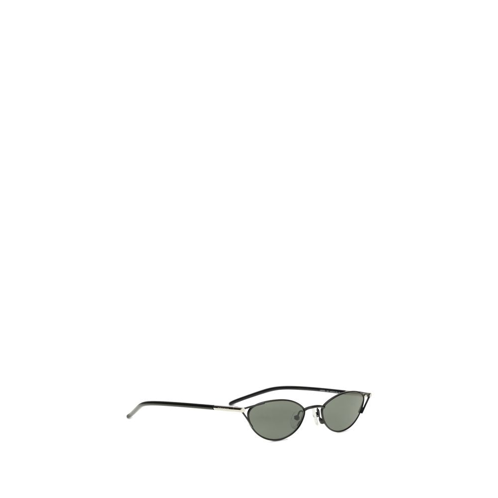 Alexander McQueen Black Metal Sunglasses-2