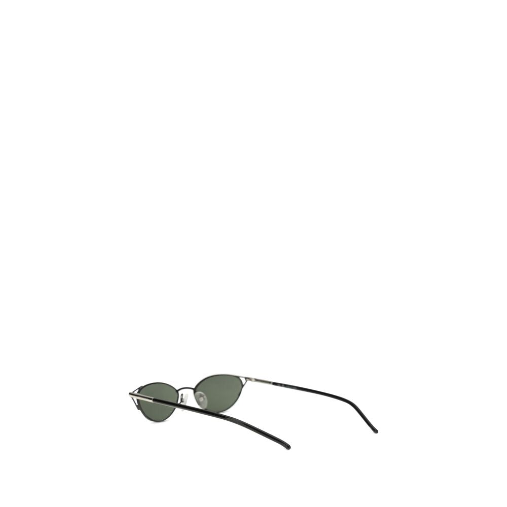Alexander McQueen Black Metal Sunglasses-3