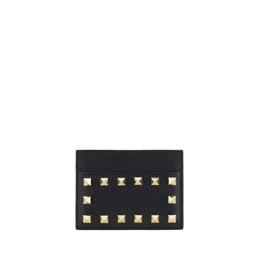 Valentino Garavani Black Calfskin Bos Taurus Wallet-1