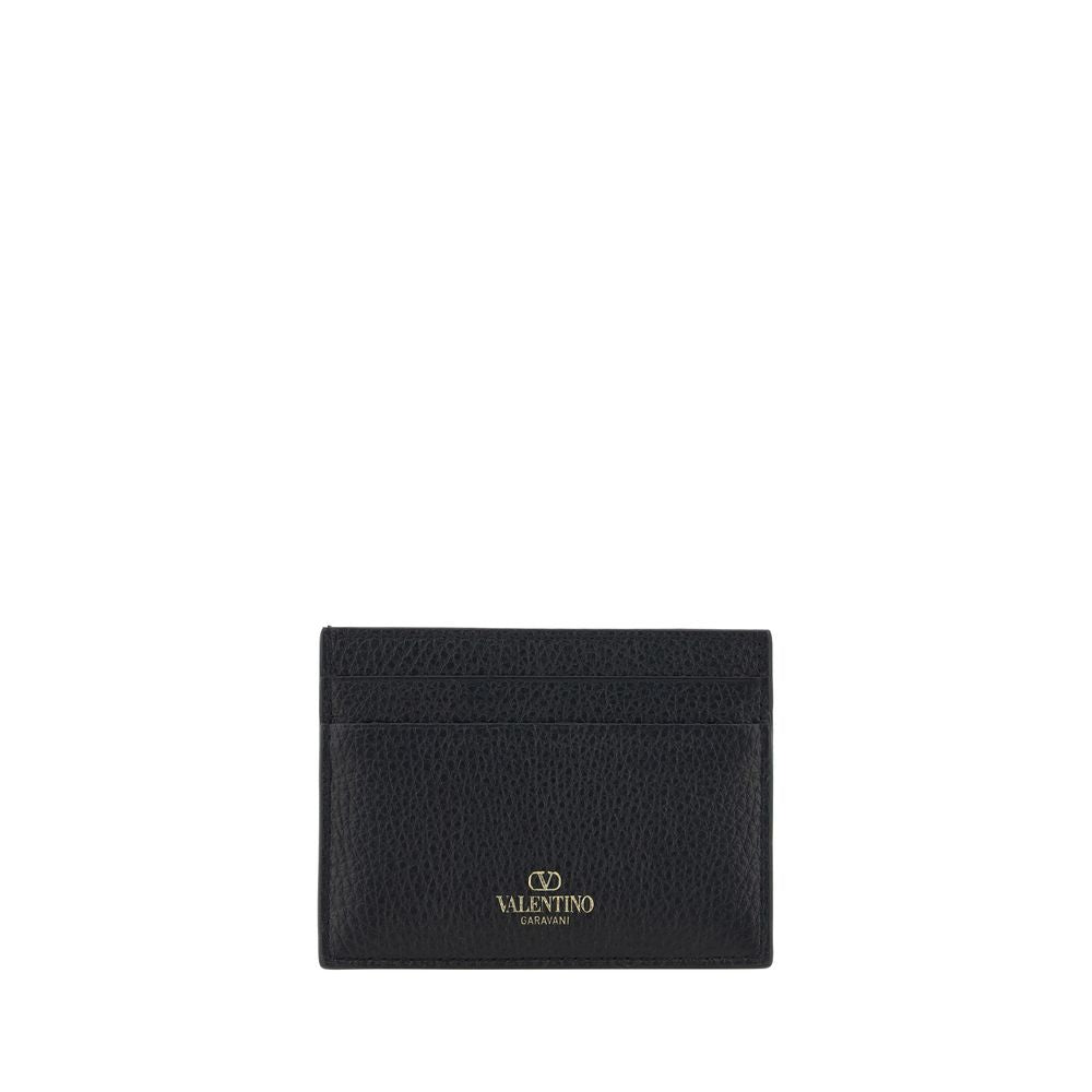 Valentino Garavani Black Calfskin Bos Taurus Wallet-2