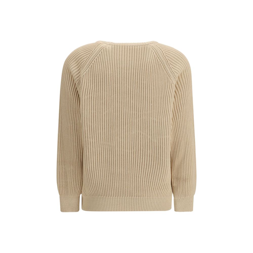 Saint Laurent Beige Baumwoll-Sweatshirt-2