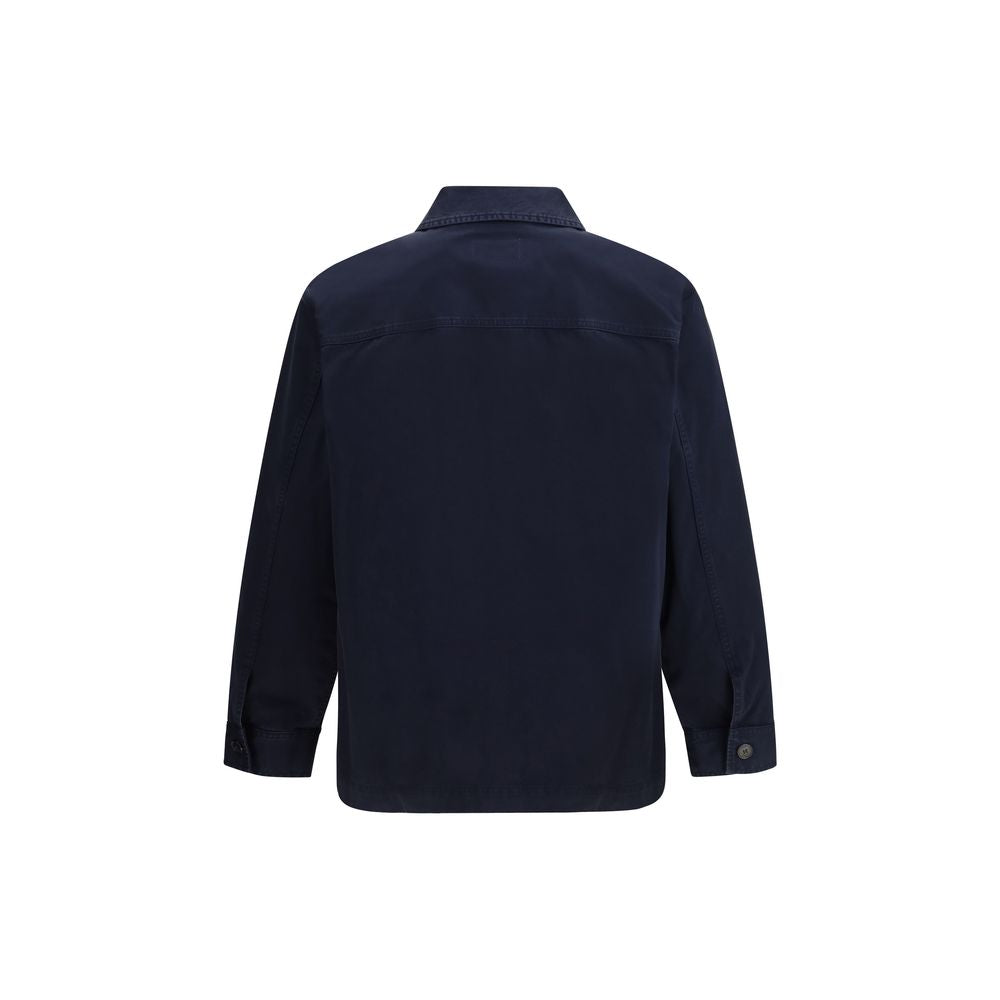 Saint Laurent Blaue Jeansjacke aus Baumwolle-2