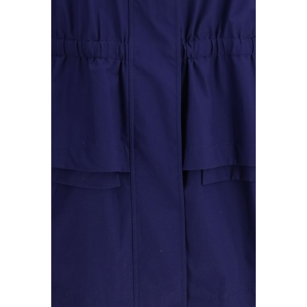 Fendi Blauer Baumwollparka-3