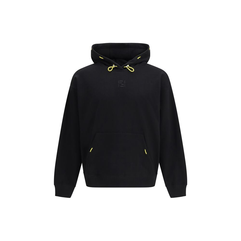 Fendi Schwarzer Baumwoll-Sweatshirt-1