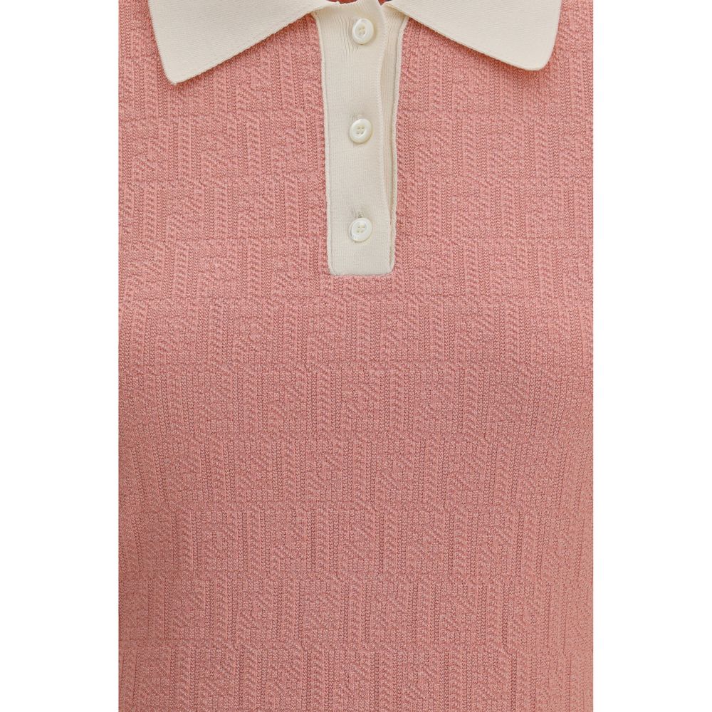 Fendi Mehrfarbiges Polyamid-Freizeitkleid-3