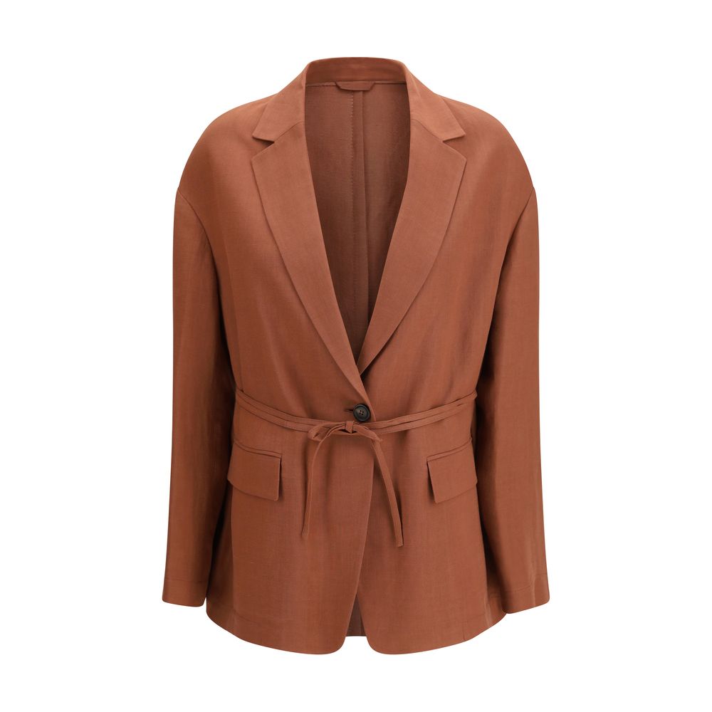 Brunello Cucinelli multicolored viscose blazer-1