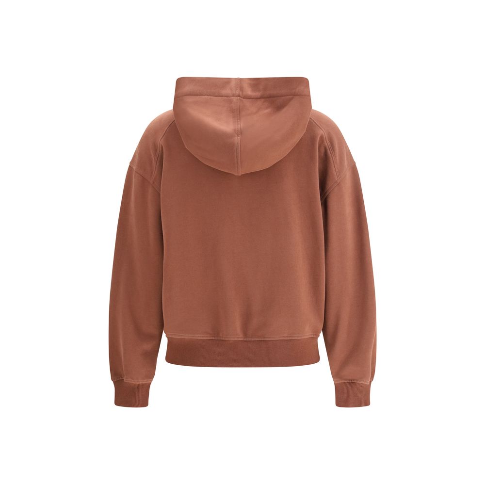 Brunello Cucinelli Brauner Baumwoll-Sweatshirt-2