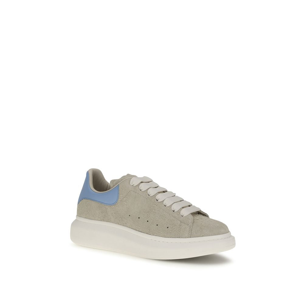 Alexander McQueen Beige Calf Leather Bos Taurus Chunky Sneakers-2