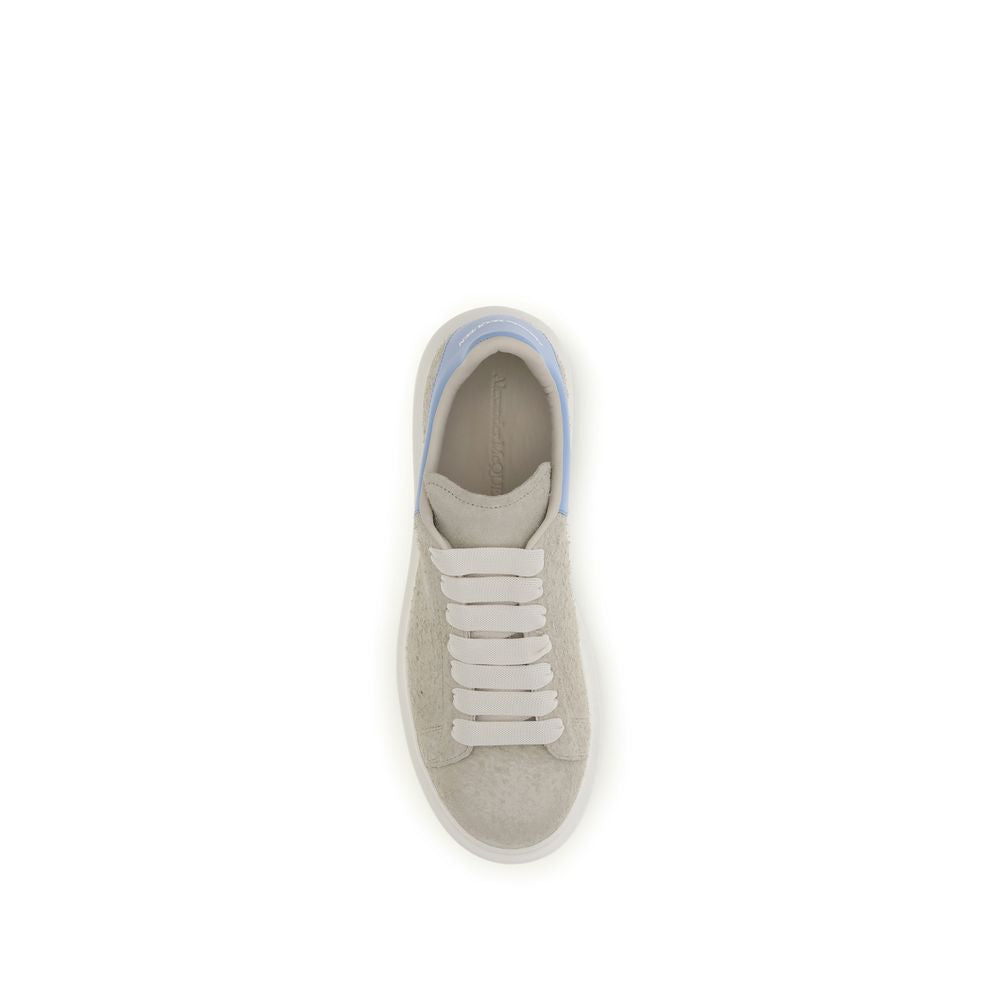 Alexander McQueen Beige Calf Leather Bos Taurus Chunky Sneakers-4