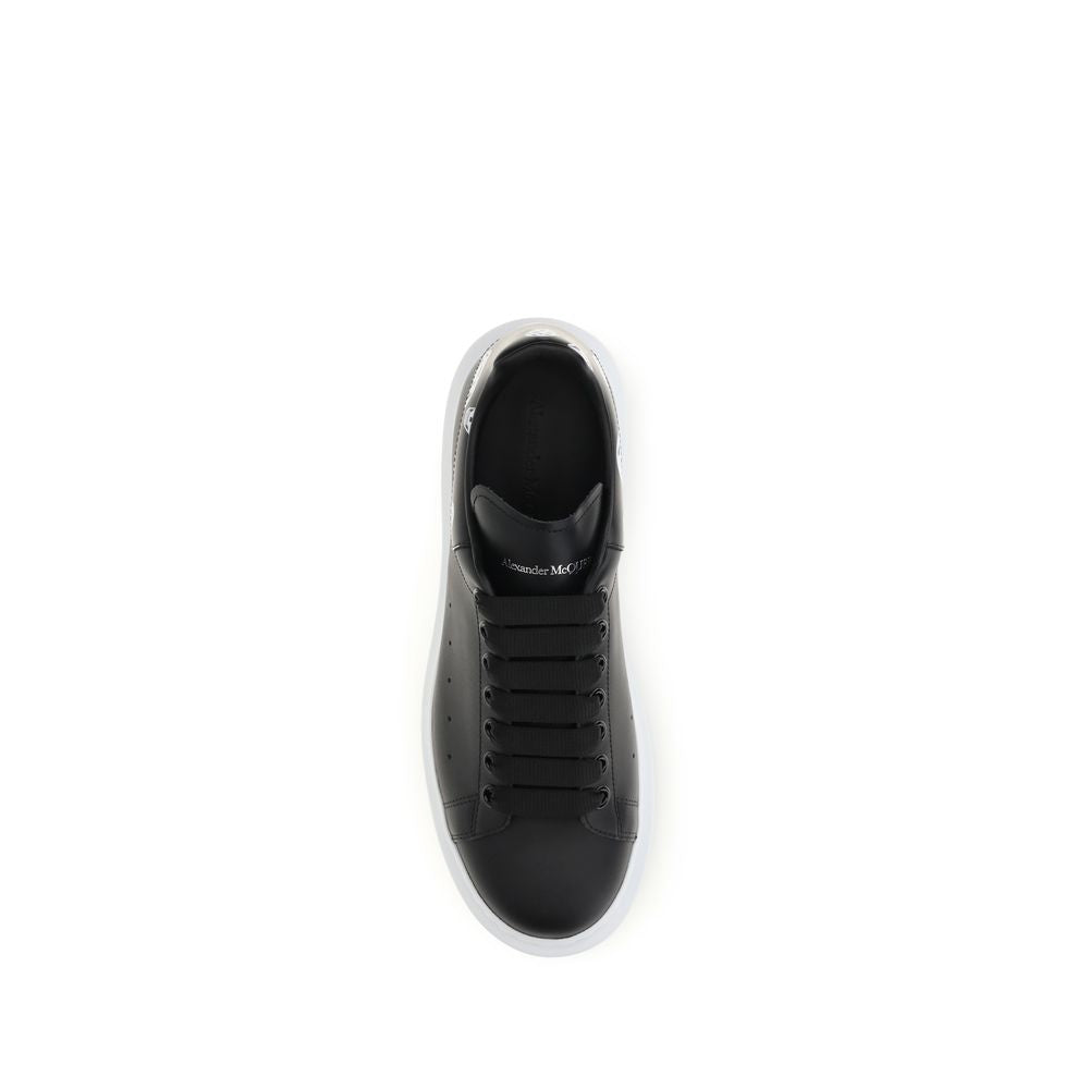 Alexander McQueen Black Calfskin Bos Taurus Chunky Sneakers-4