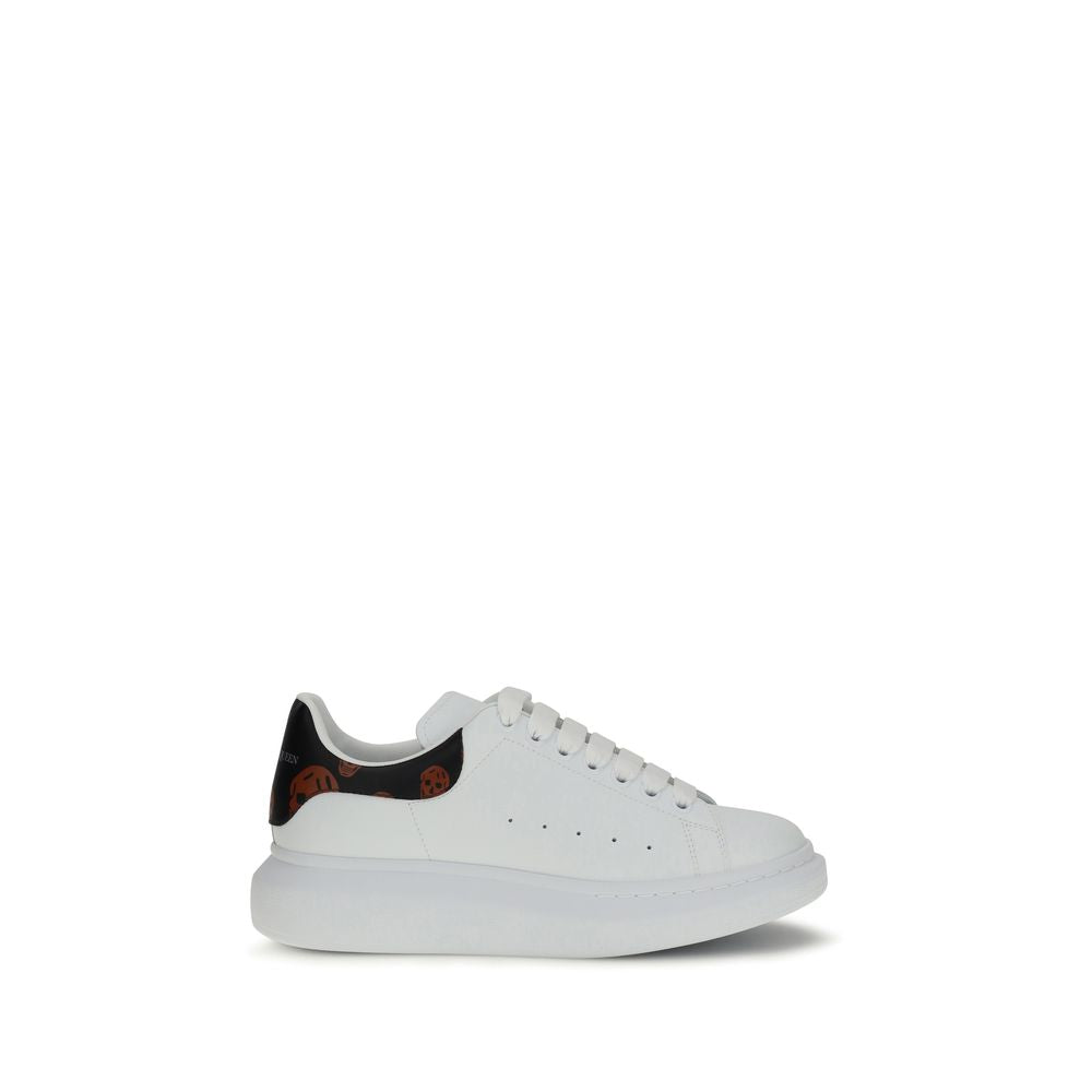 Alexander McQueen White Calfskin Bos Taurus Chunky Sneakers