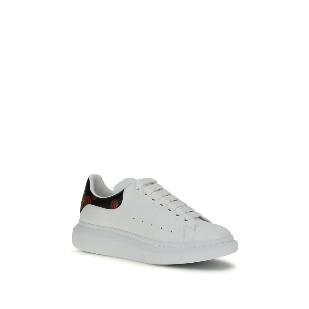 Alexander McQueen White Calfskin Bos Taurus Chunky Sneakers-2