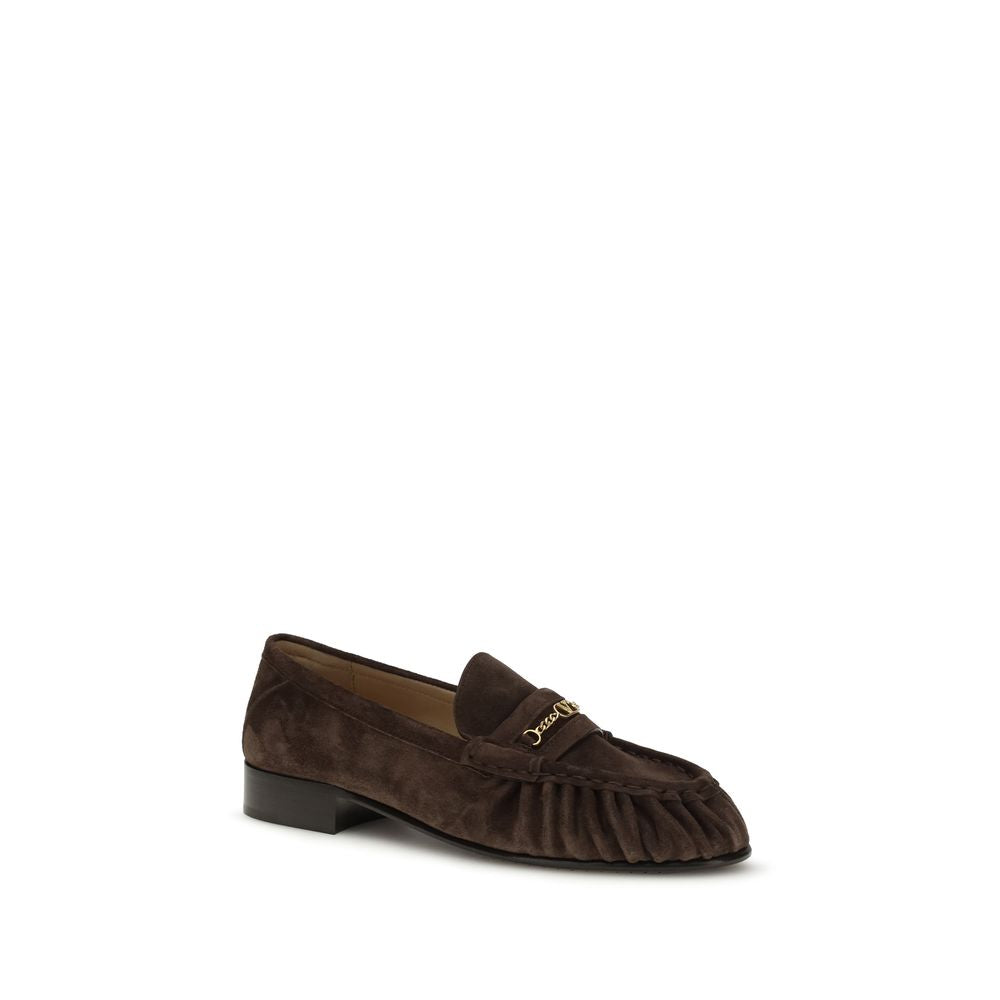 Valentino Garavani Brown Calfskin Bos Taurus Slipper-Loafers-2