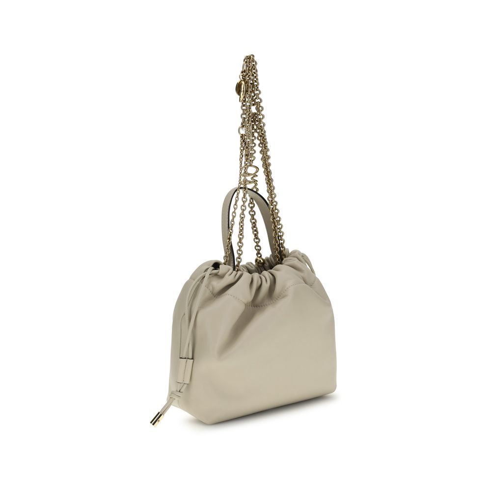 Chloé Beige Lamm Ovis Aries Aries Schultertasche-3