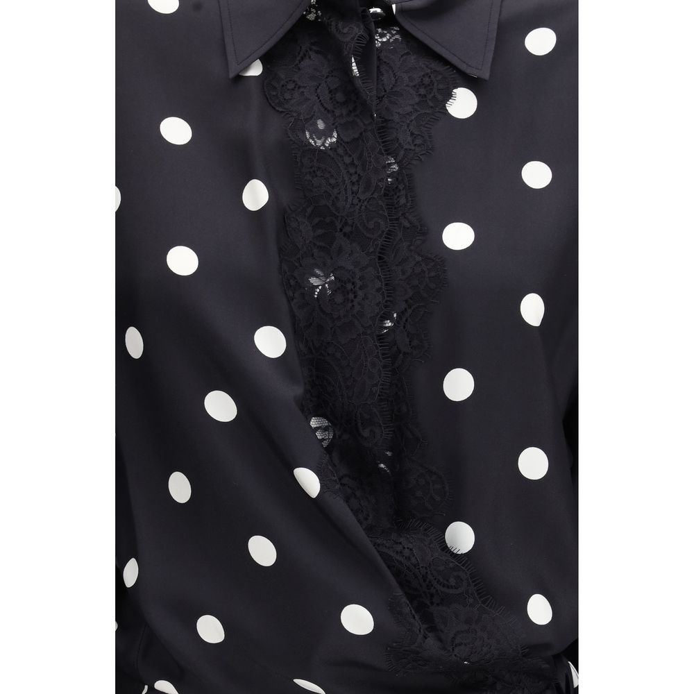 Max Mara Schwarzes Seiden-Casual-Kleid-3