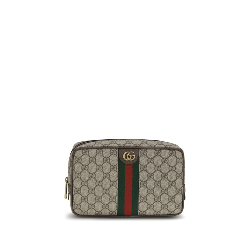Gucci Graues Stoffaccessoire