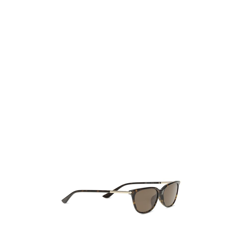 Alexander McQueen brown acetate sunglasses-2