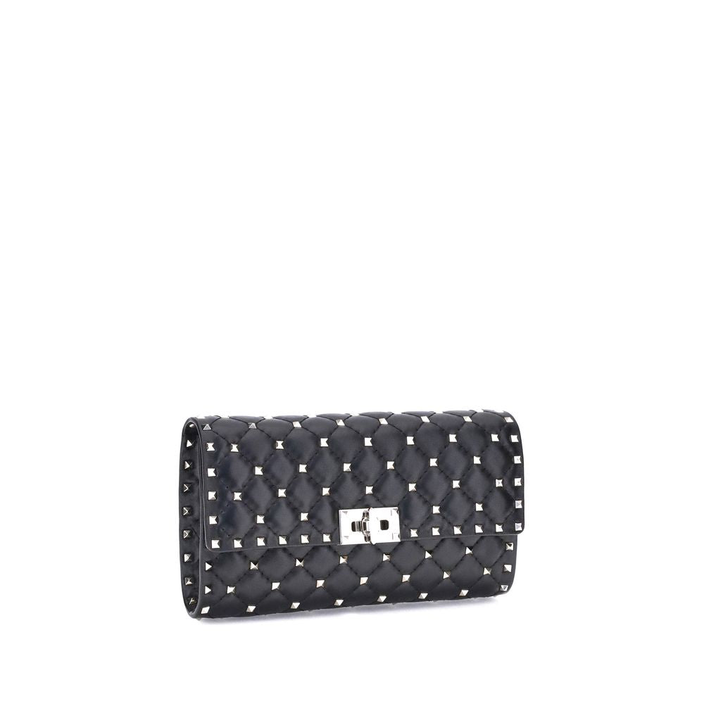 Valentino Garavani Schwarze Lammleder Schultertasche Ovis Aries Aries-2