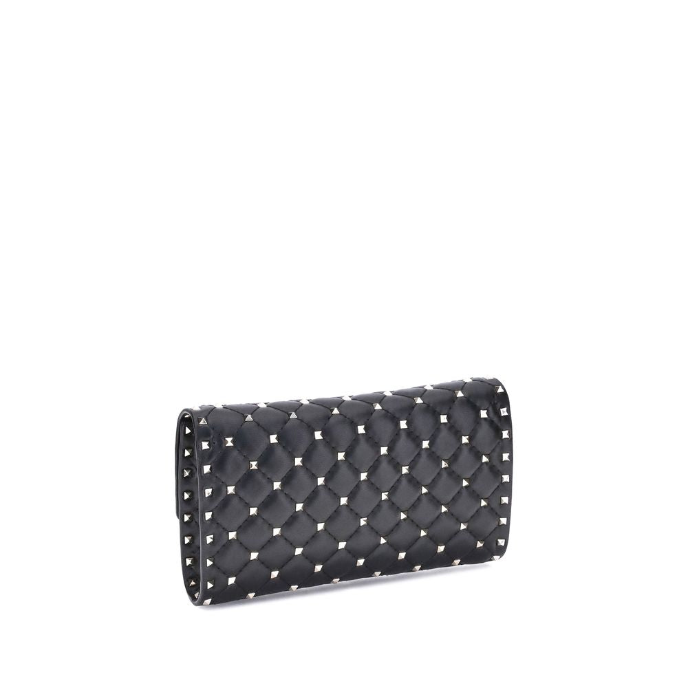 Valentino Garavani Schwarze Lammleder Schultertasche Ovis Aries Aries-3