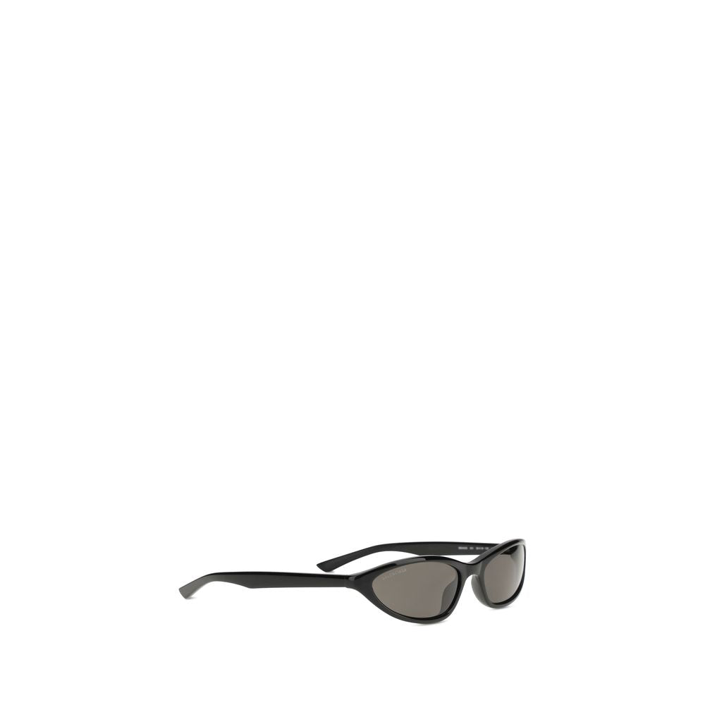 Balenciaga Schwarze Sonnenbrille aus Acetat-2