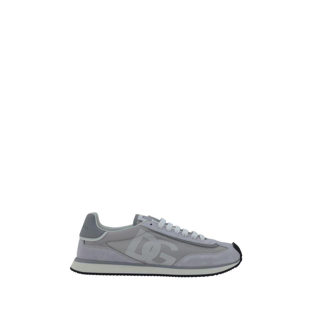Dolce & Gabbana Grey low-top canvas sneakers-1