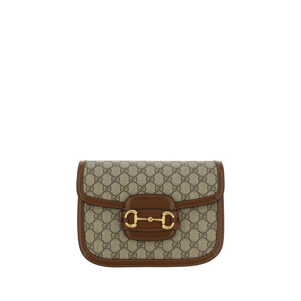 Gucci Beige Cotton Shoulder Bag-1