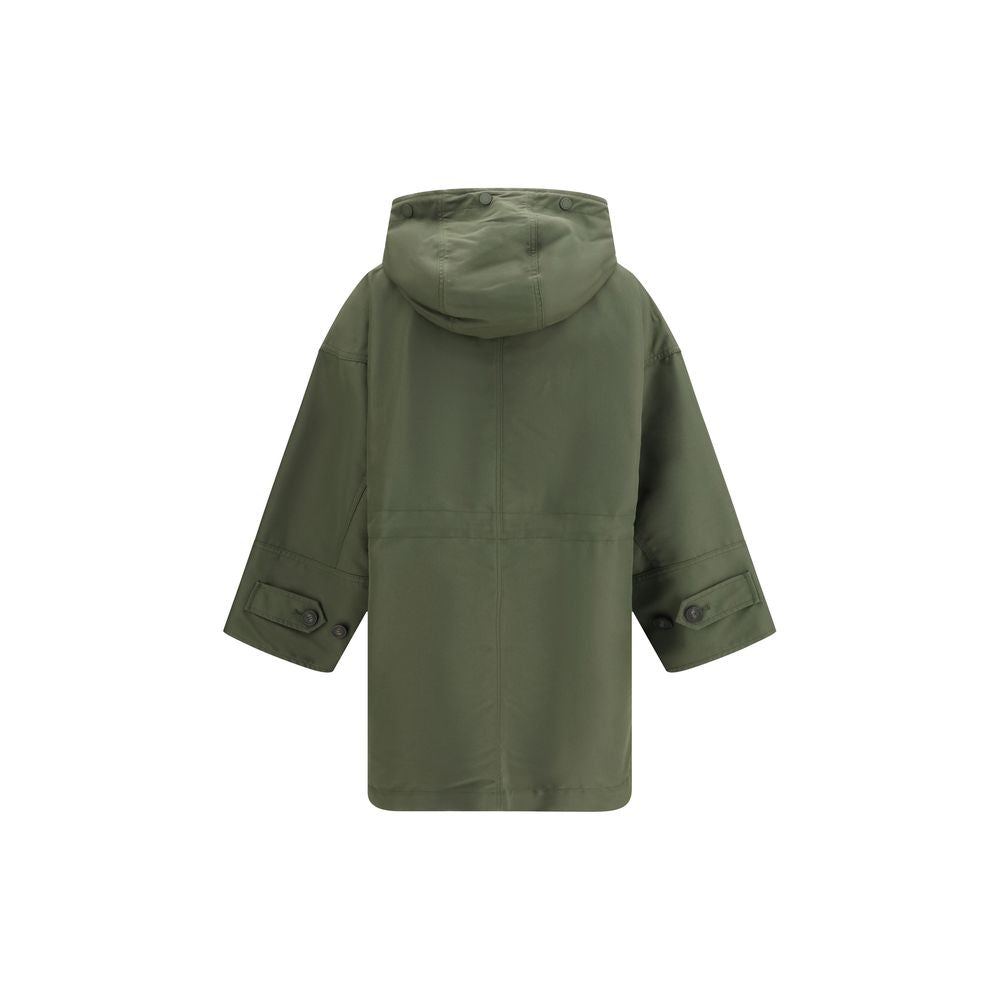 Max Mara Two-tone Cotton Trench Coat-2