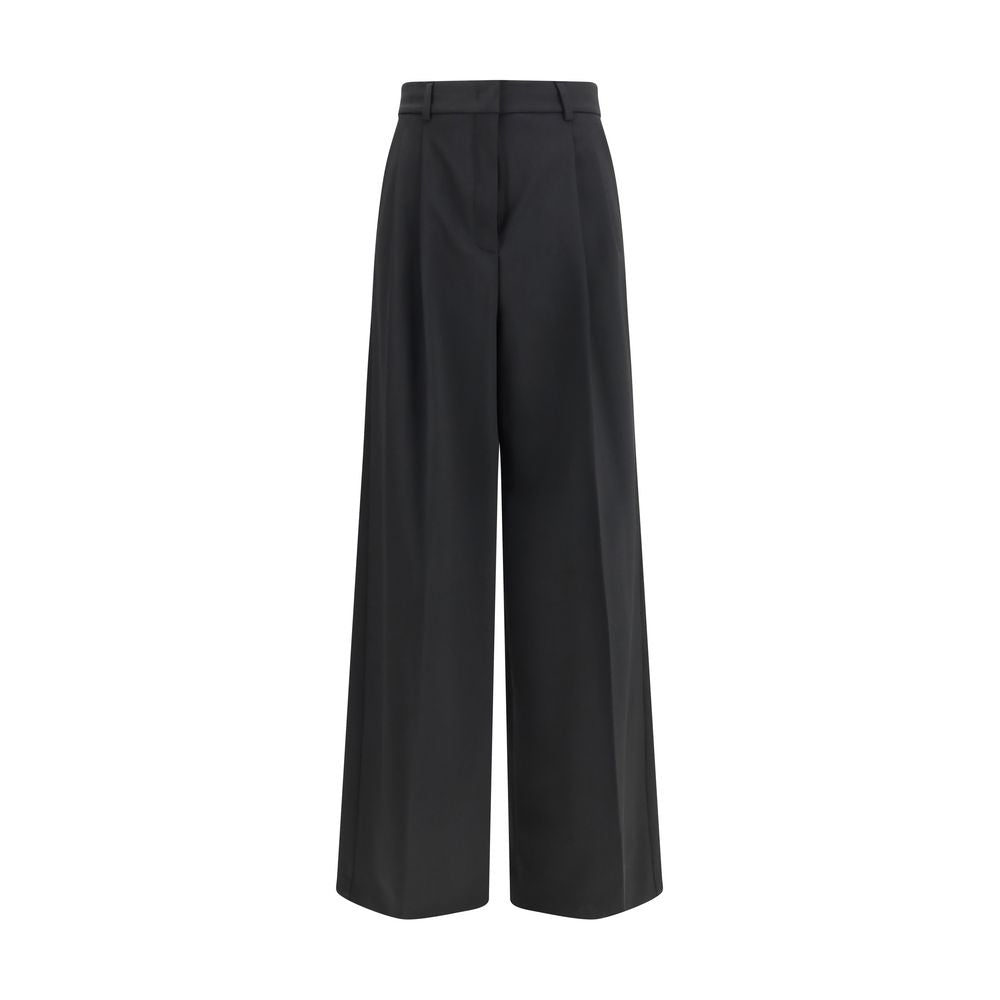 Max Mara Black leisure trousers made of polyester