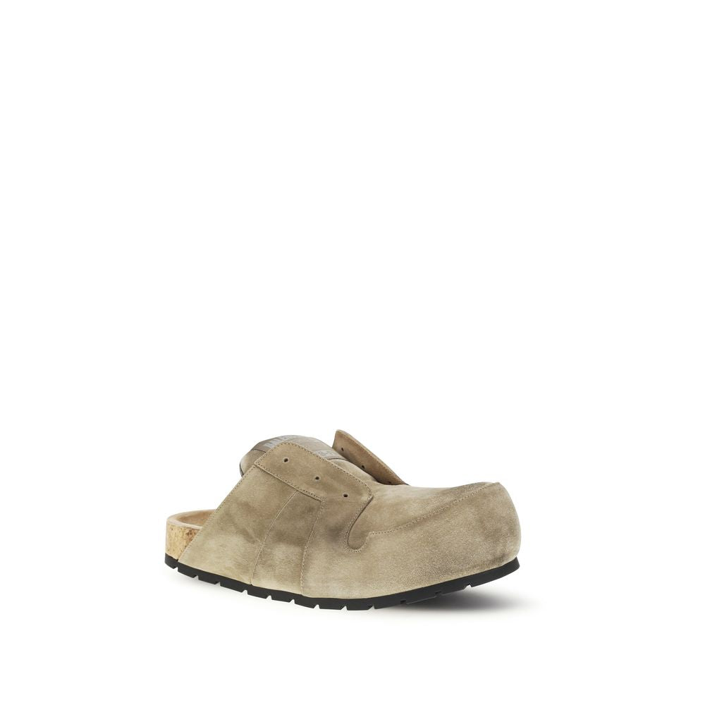 Balenciaga Beige Kalbsleder Bos Taurus Mules-2