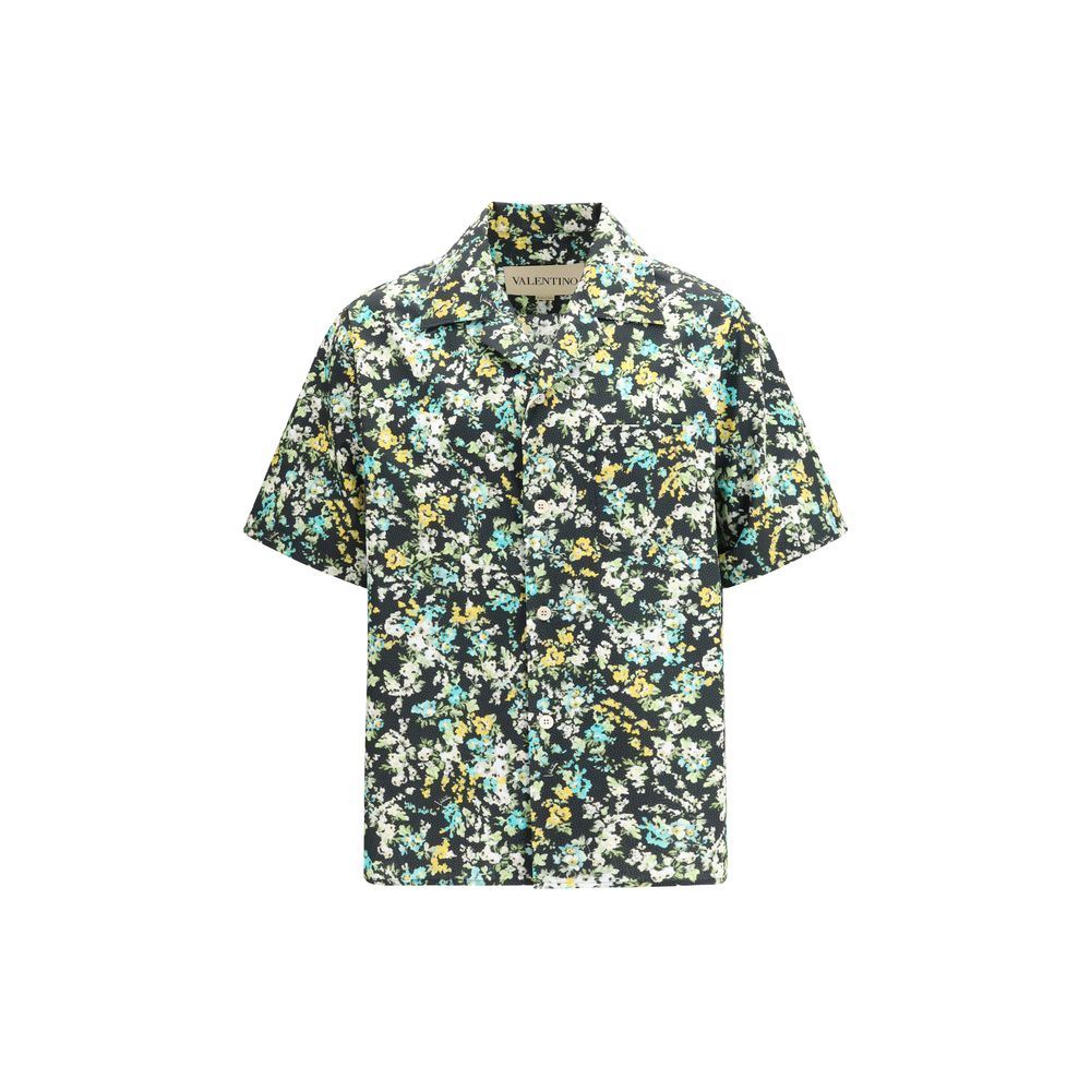 Valentino Multicolor Cotton Pattern Shirt-1