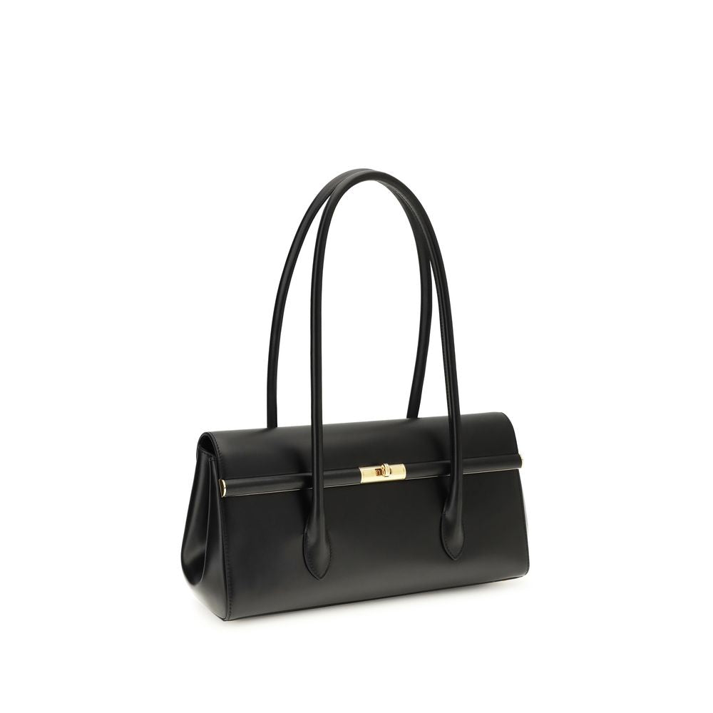 Dolce & Gabbana Black Calfskin Bos Taurus Shoulder Bag-2