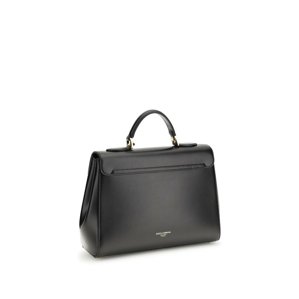 Dolce & Gabbana Black Calfskin Bos Taurus Shoulder Bag-3