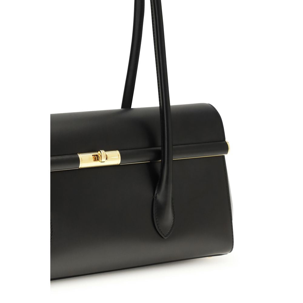 Dolce & Gabbana Black Calfskin Bos Taurus Shoulder Bag-4