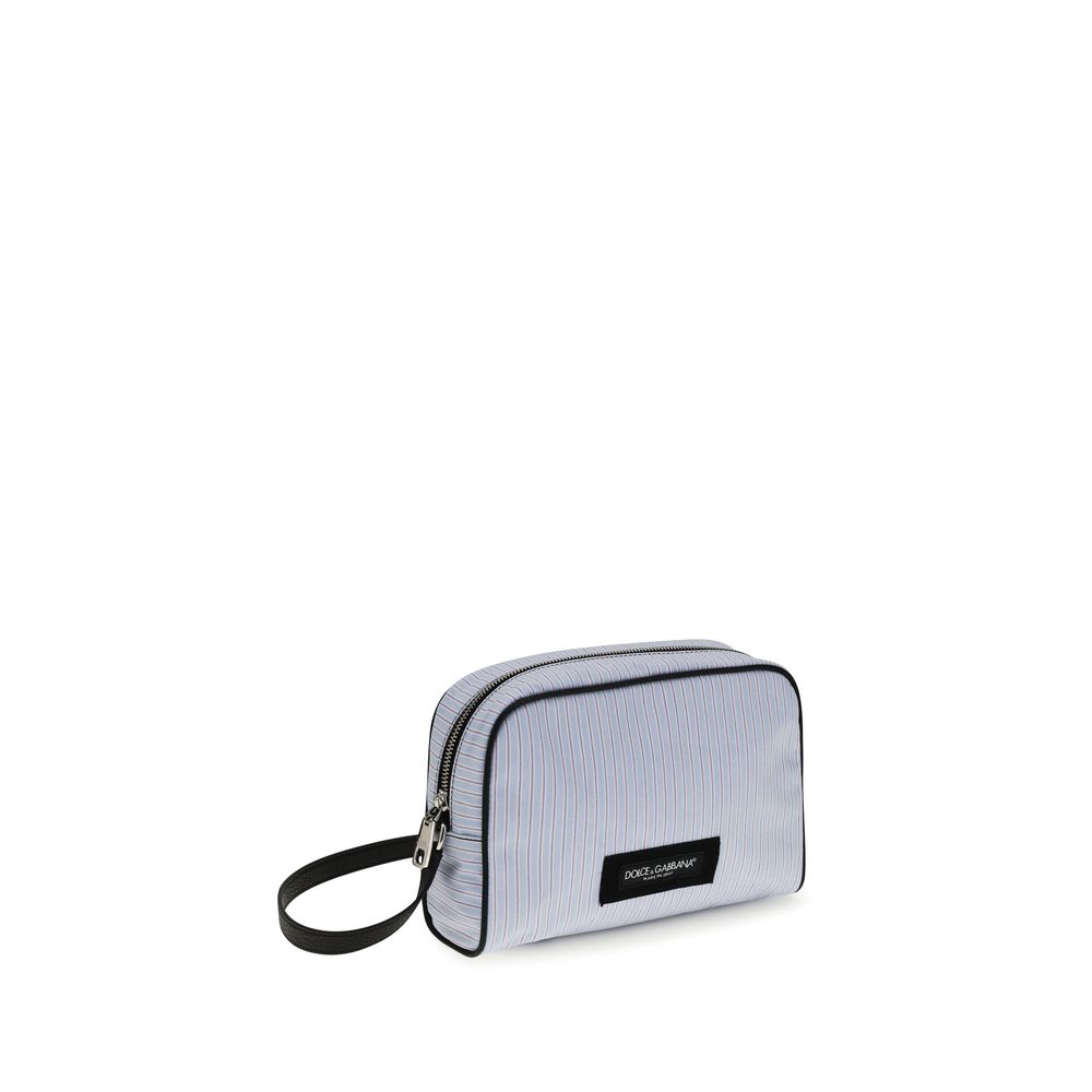 Dolce & Gabbana Blue Cotton Handbag-2