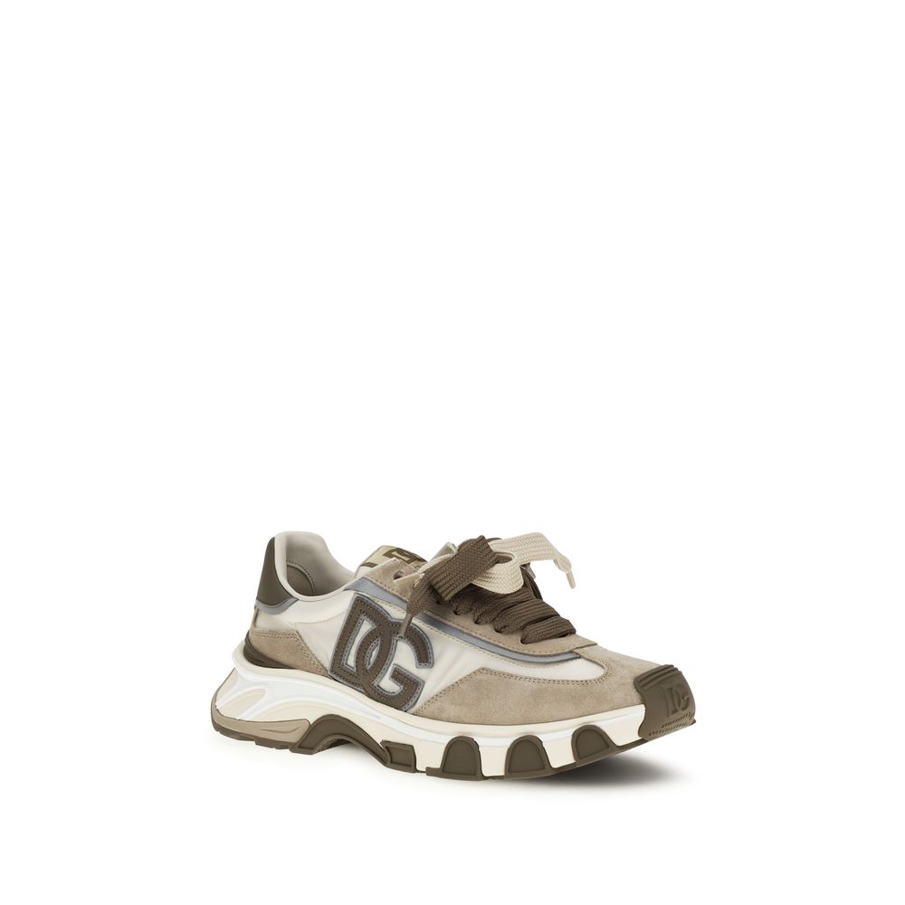 Dolce & Gabbana Multicolor Calf Leather Bos Taurus Athletic Sneakers-2