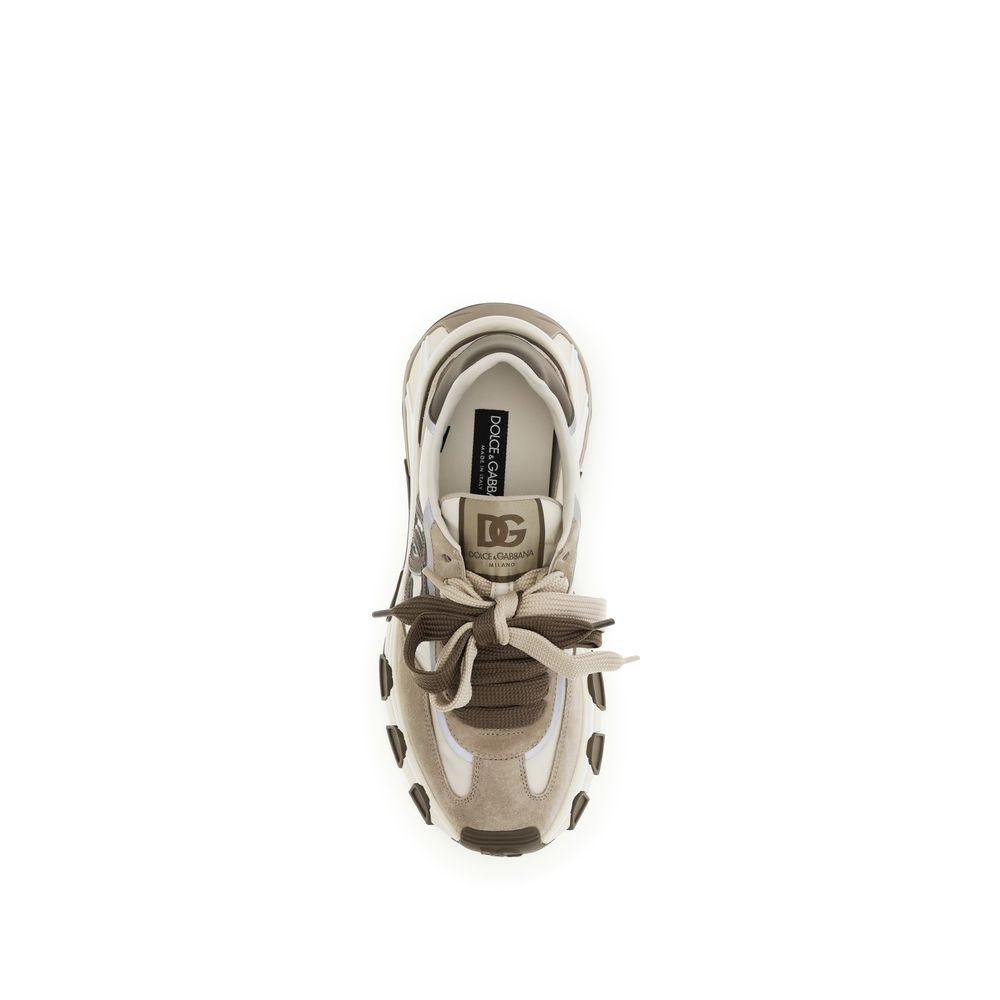 Dolce & Gabbana Multicolor Calf Leather Bos Taurus Athletic Sneakers-4