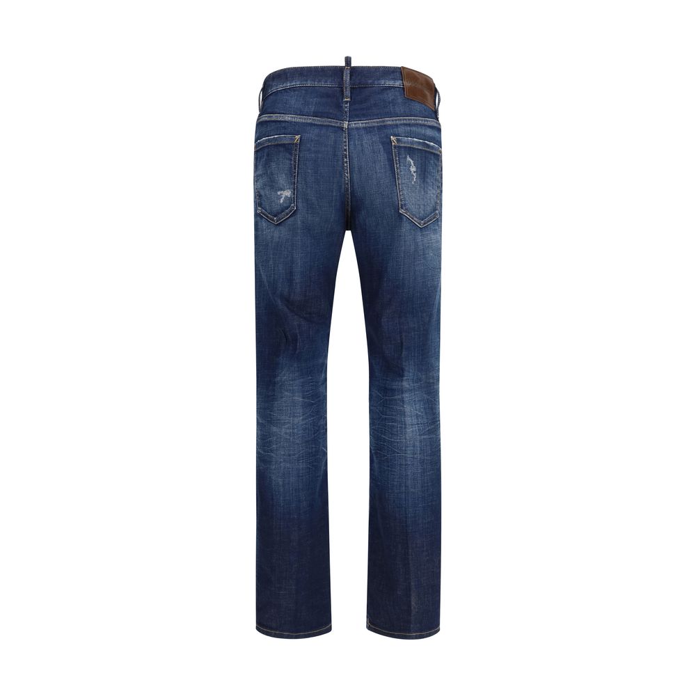 Dsquared² Blue Cotton Jeans Denim-2