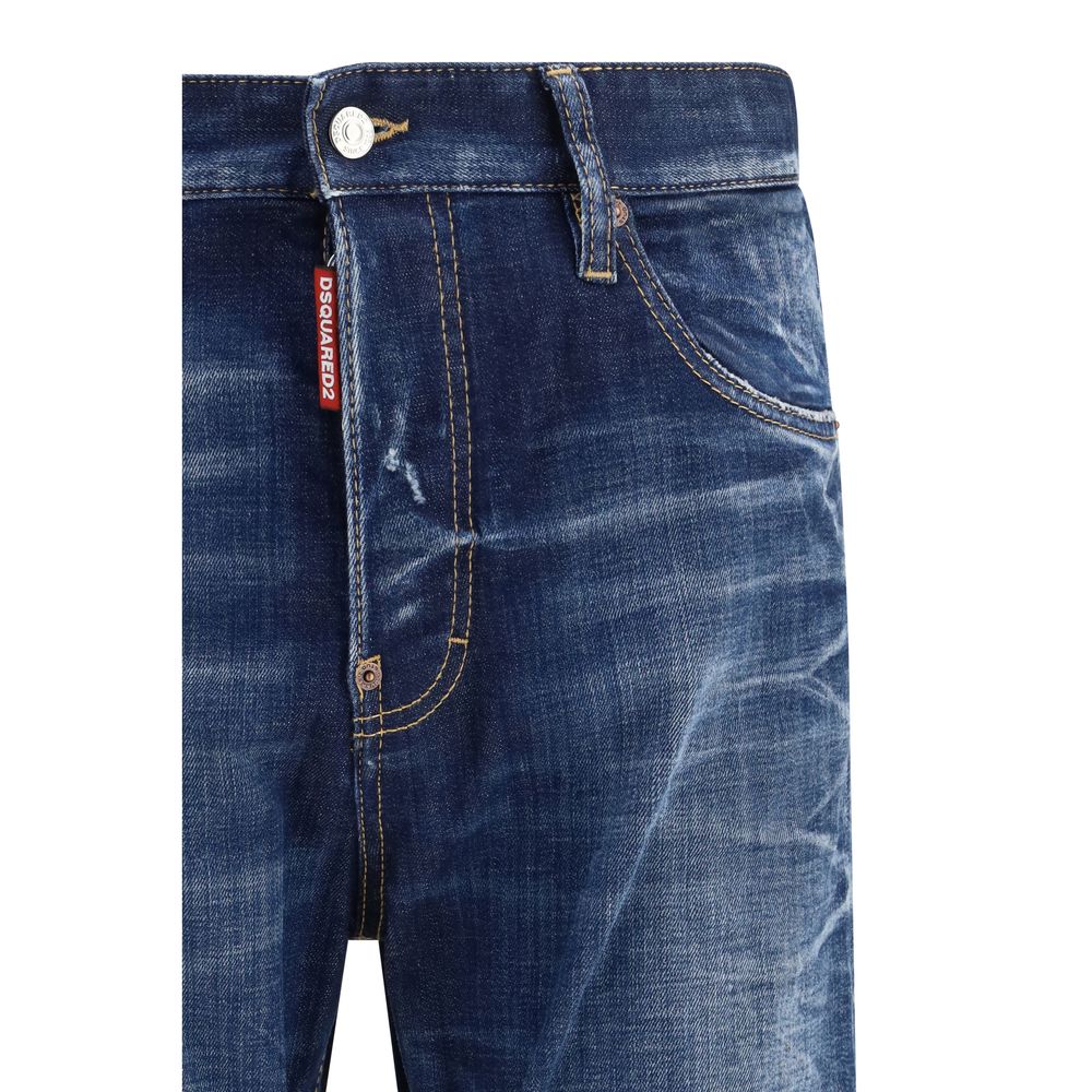 Dsquared² Blue Cotton Jeans Denim-3