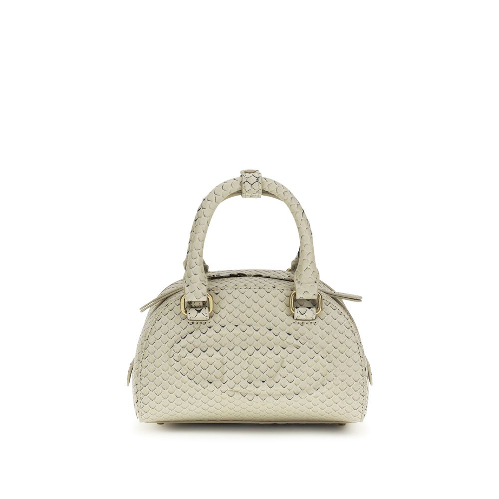 Diesel Beige Calf Leather Bos Taurus Handbag-1